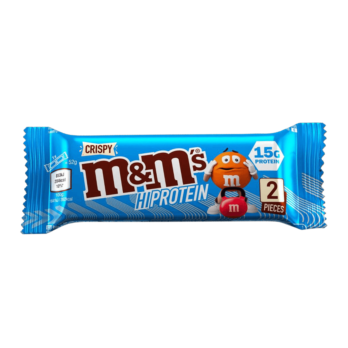 Ein m&m HI Protein Bar