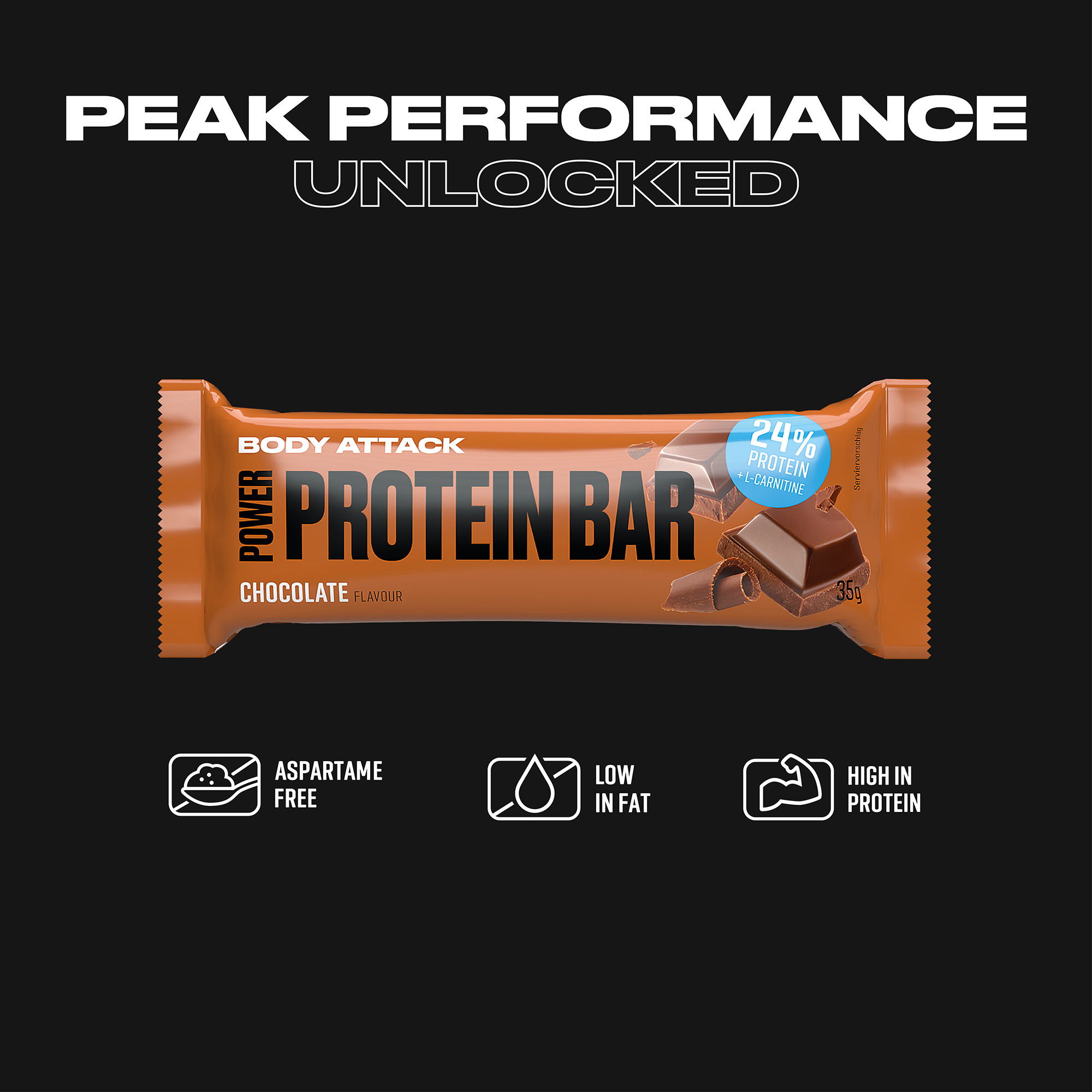 Power Protein Bar Informationsbanner