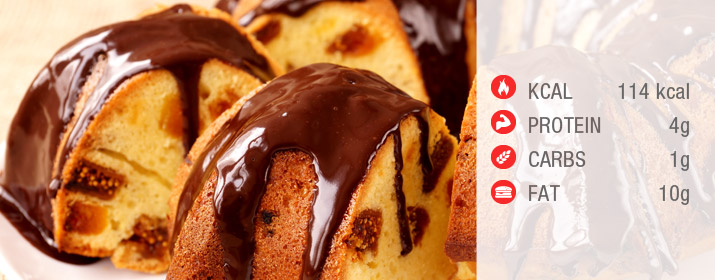 Aprikosen Schoko Kuchen mit Nähwertangaben