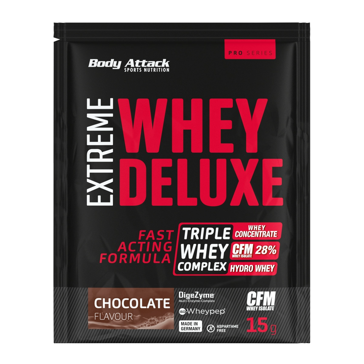 Extreme Whey Deluxe Chocolate Flavor Probe 15g