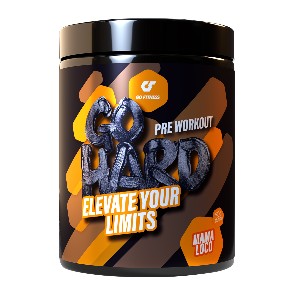 Eine Dose Go Hard Booster Elevate your Limits