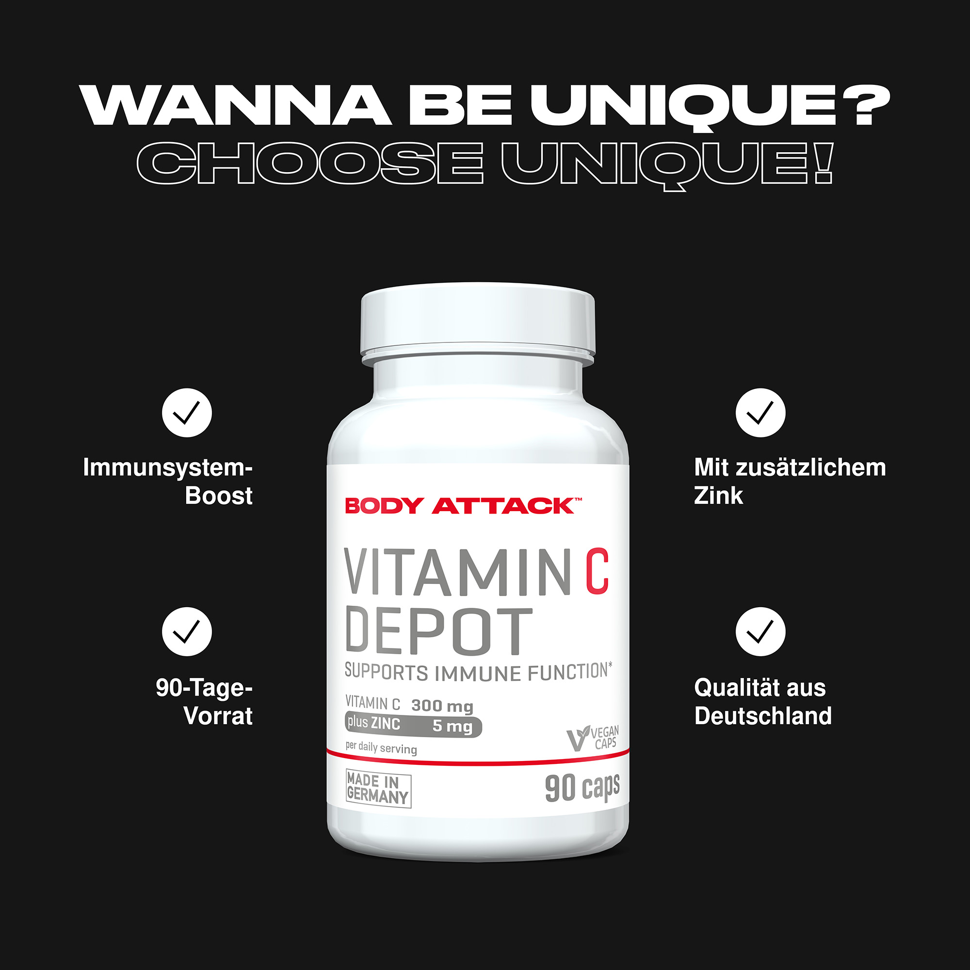 Vitamin C Depot Informationsbanner