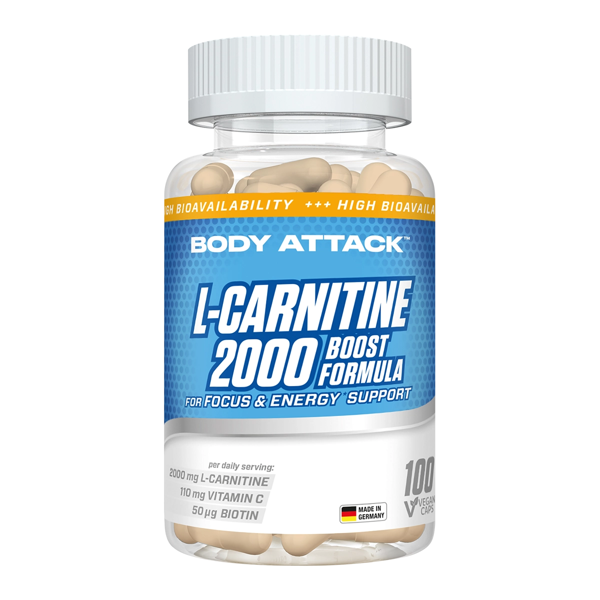 Eine Dose L-Carnitine 2000 Boost Formula