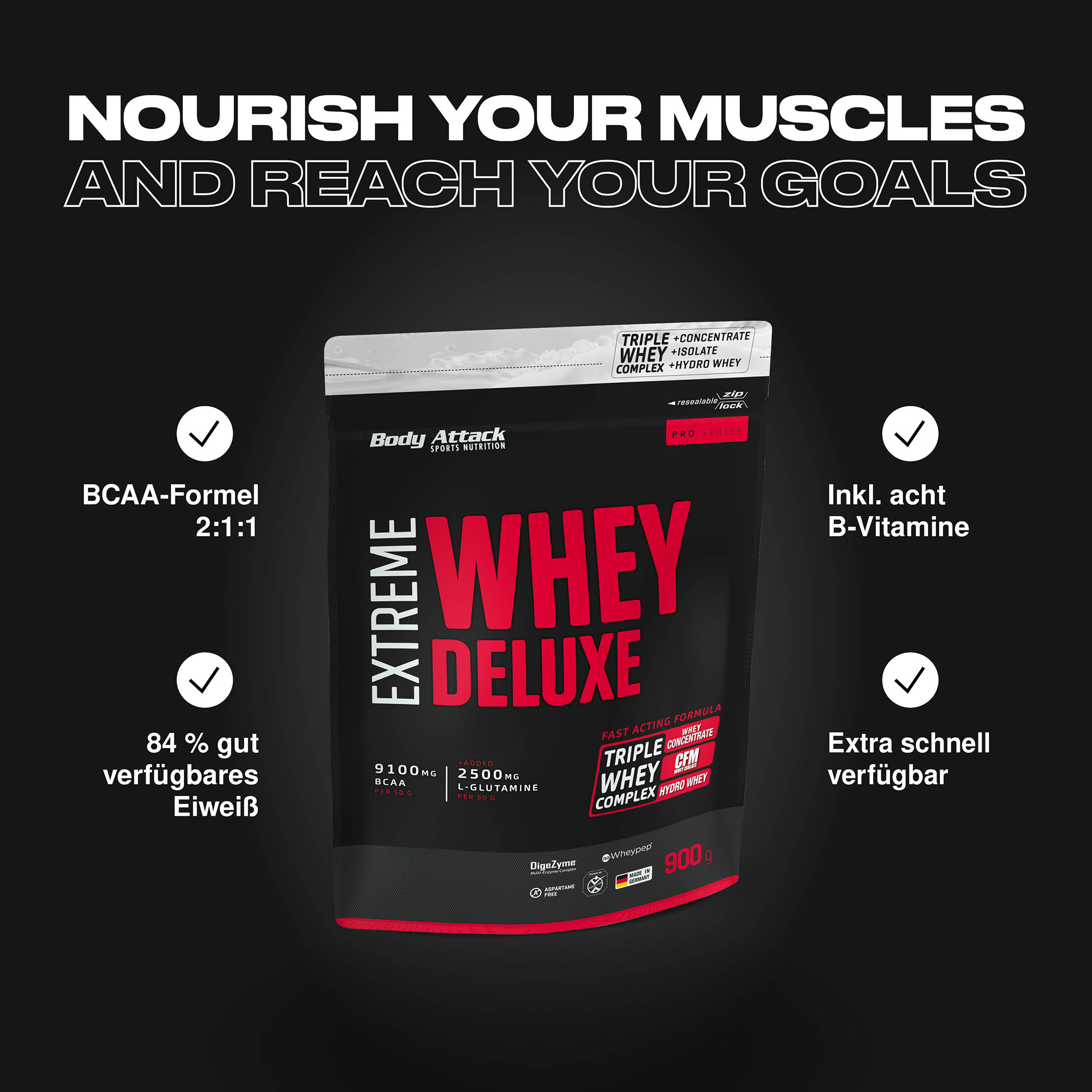 Extreme Whey Deluxe Banner