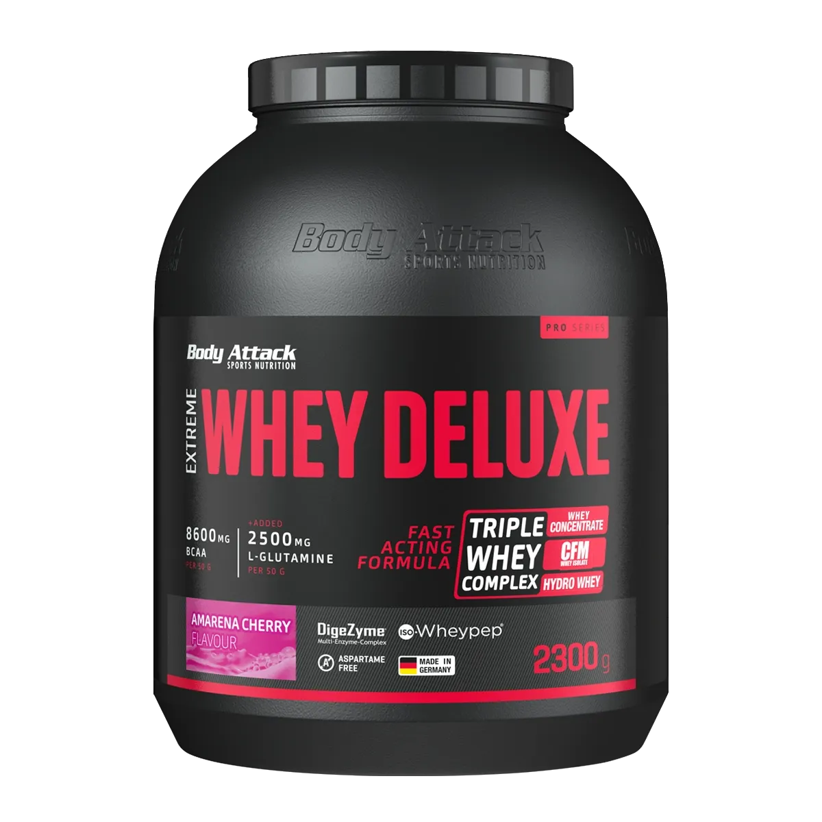 Eine Dose Extreme Whey Deluxe 2,3Kg