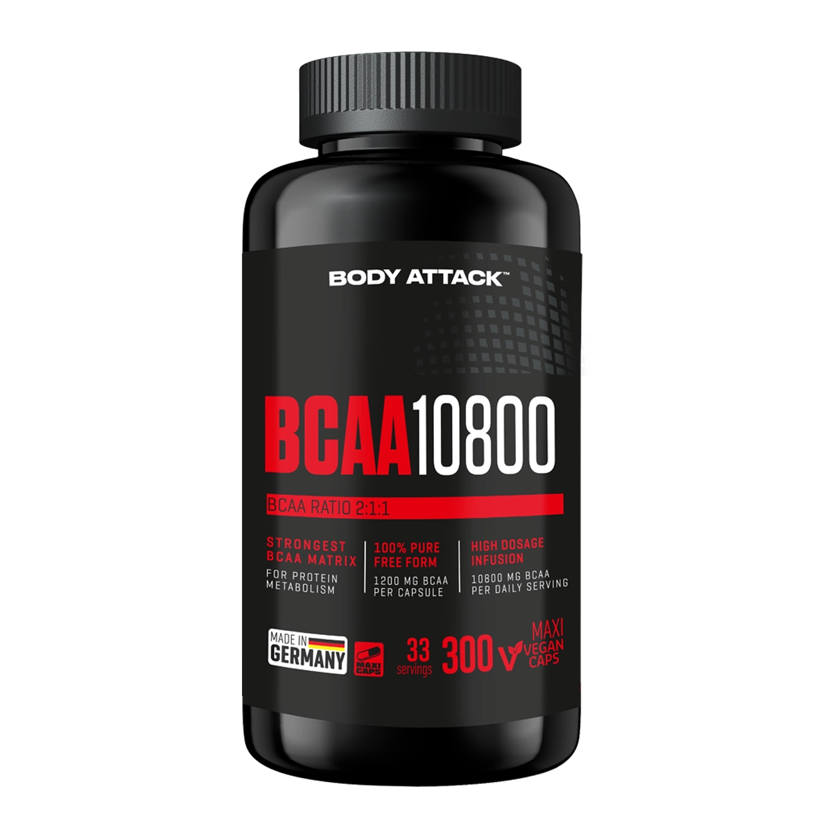 Eine Dose BCAA 10800