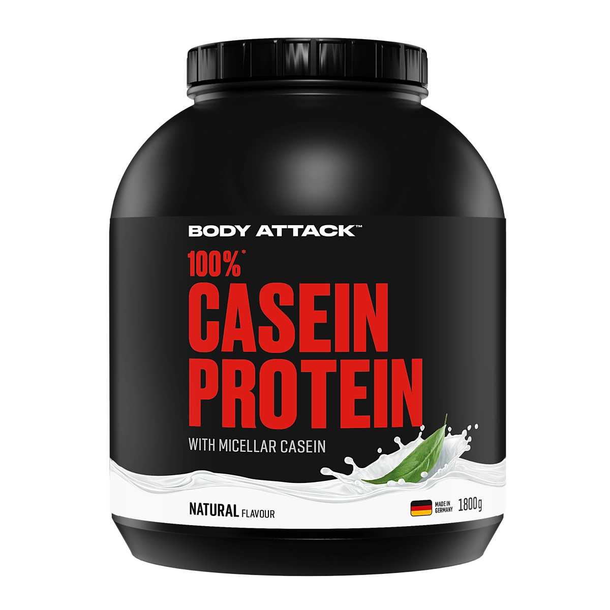 Eine Dose 100% Casein Protein Natural