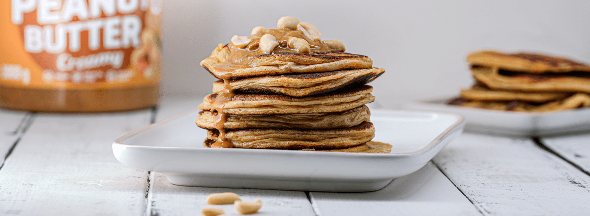 Pancakes mit Peanutbutter Creamy