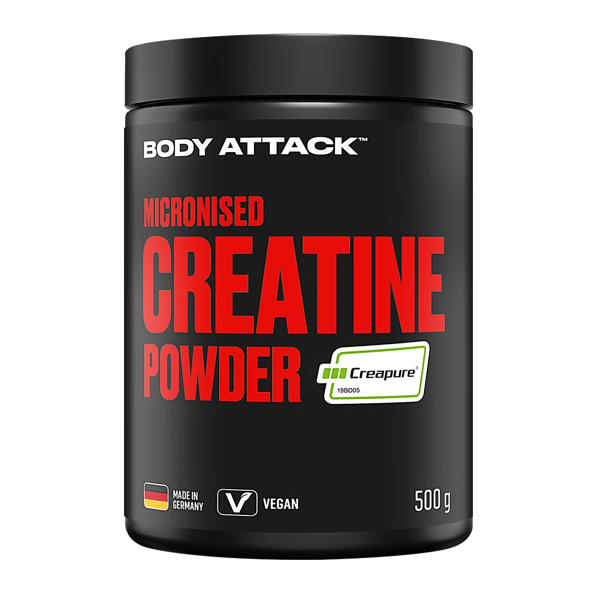 Eine Dose Micronised Creatine Powder