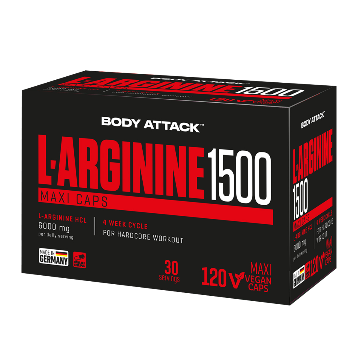 Eine Packung L-Arginine 1500