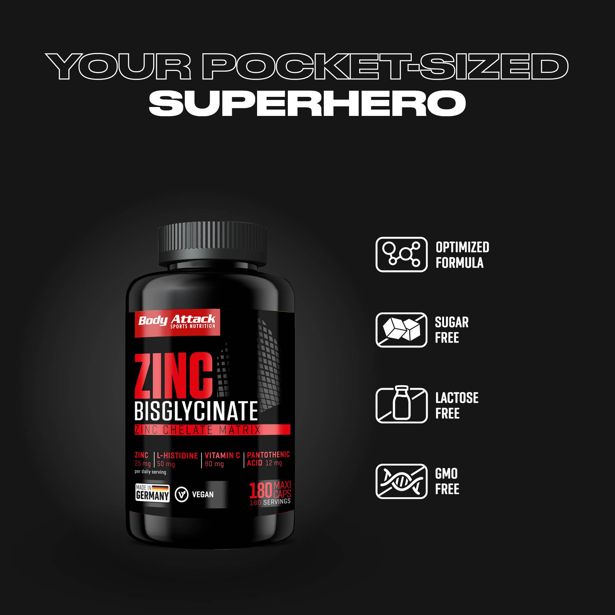 Zinc Bisglycinate Informationsbanner