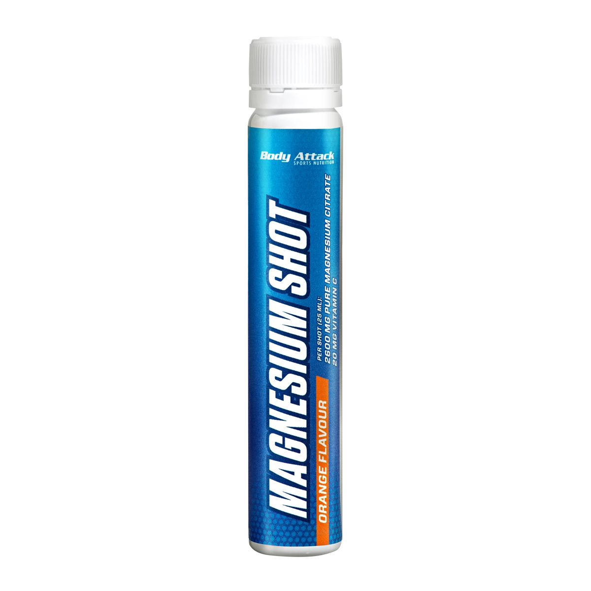 Eine Packung Magnesium Shot