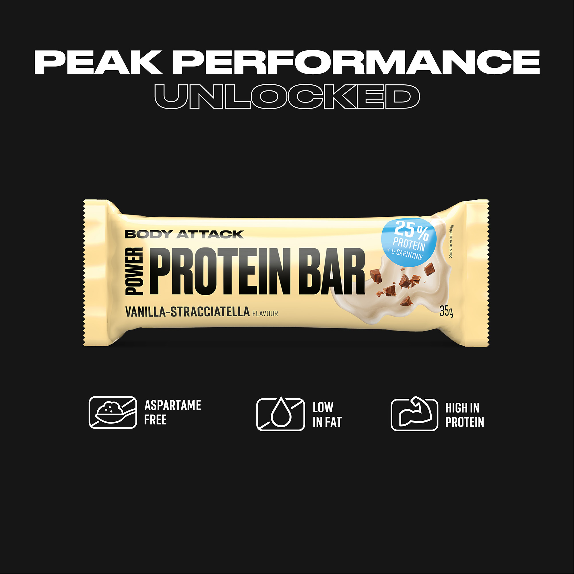 Power Protein Bar Informationsbanner