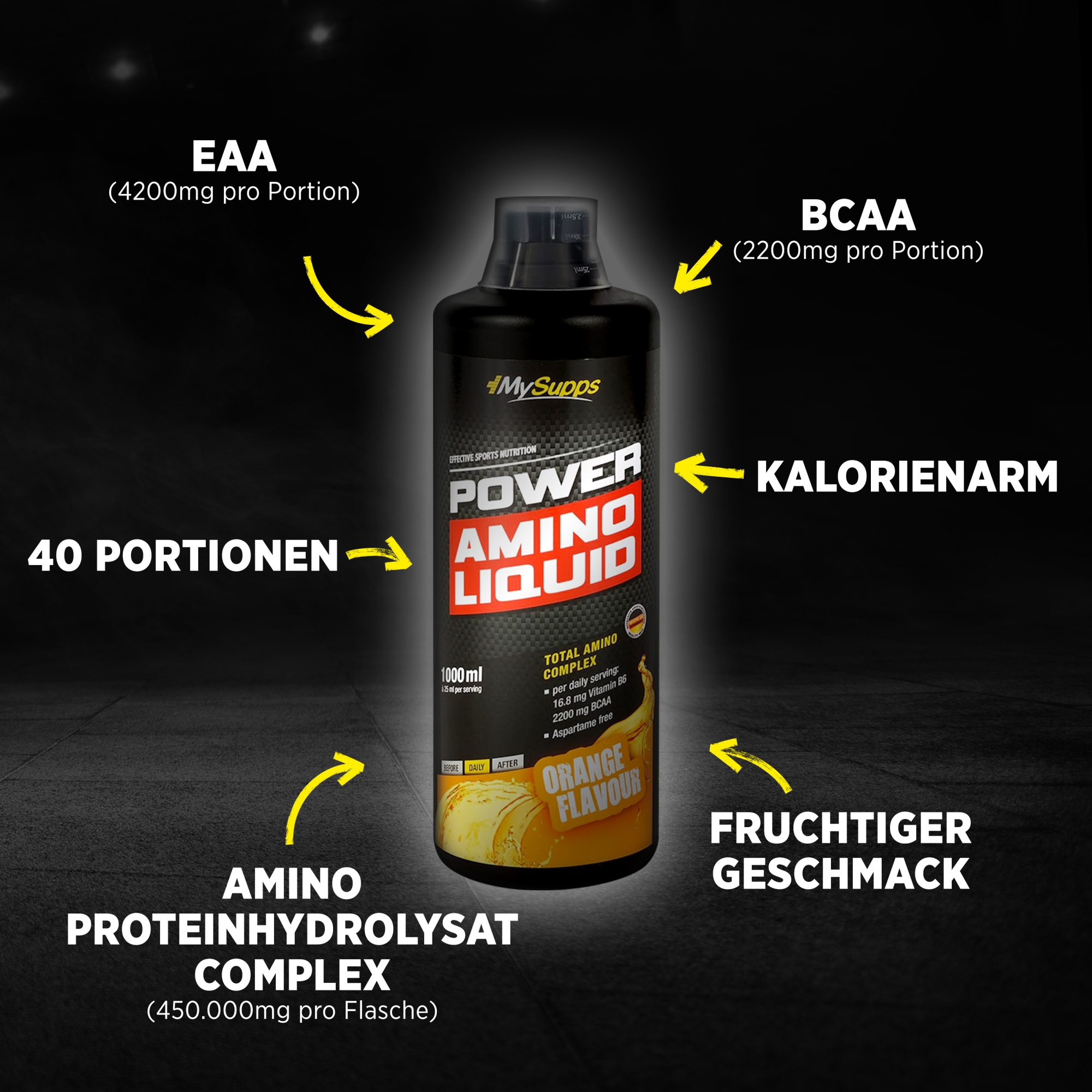 Power Amino Liquid Informationsbanner