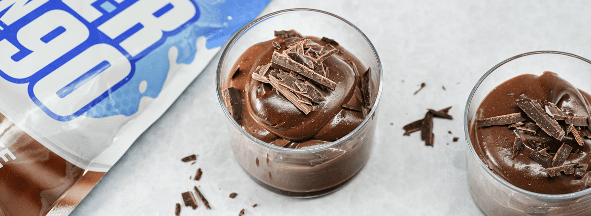 Schoko Pudding mit Power Protein 90
