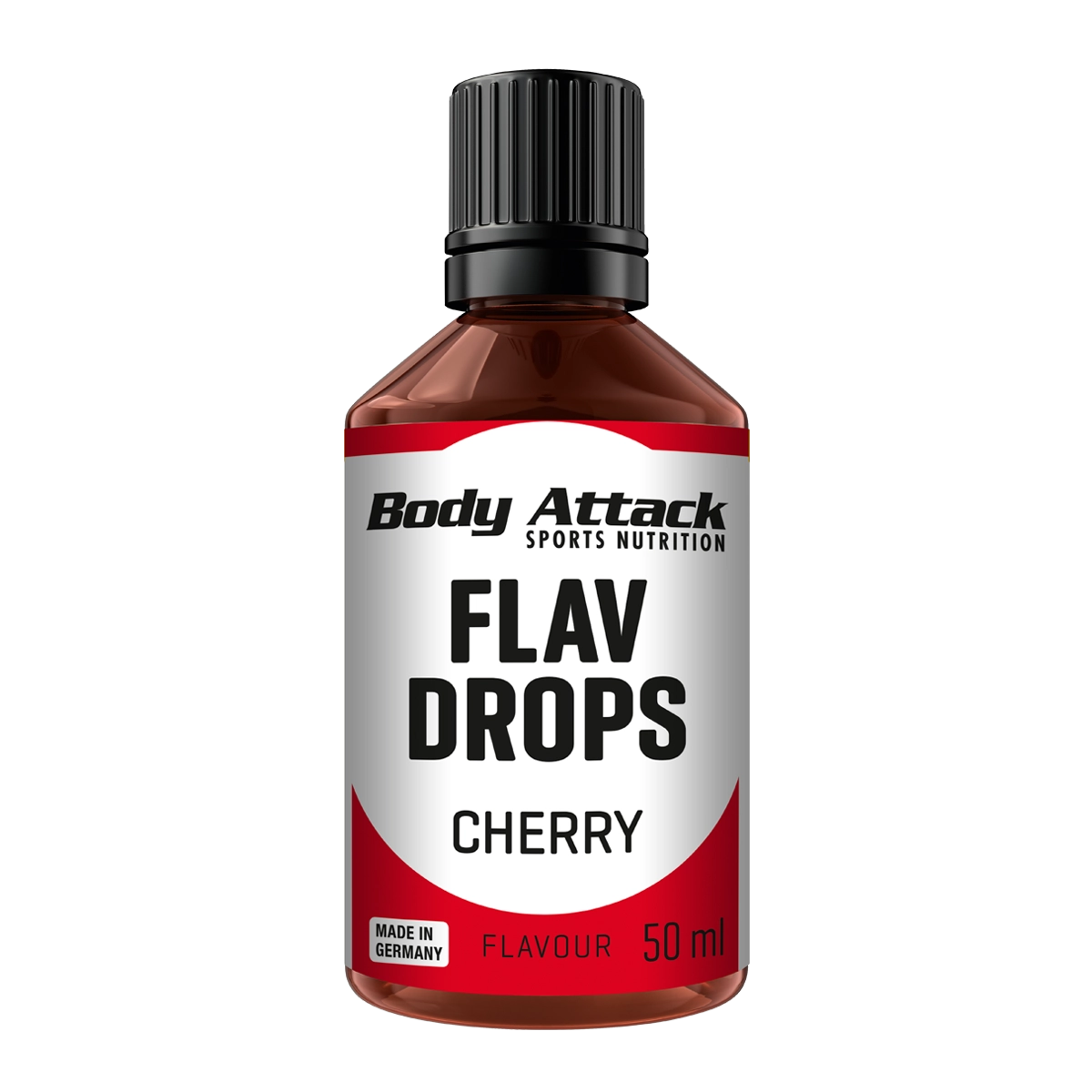 Eine Flasche Flav Drops Cherry