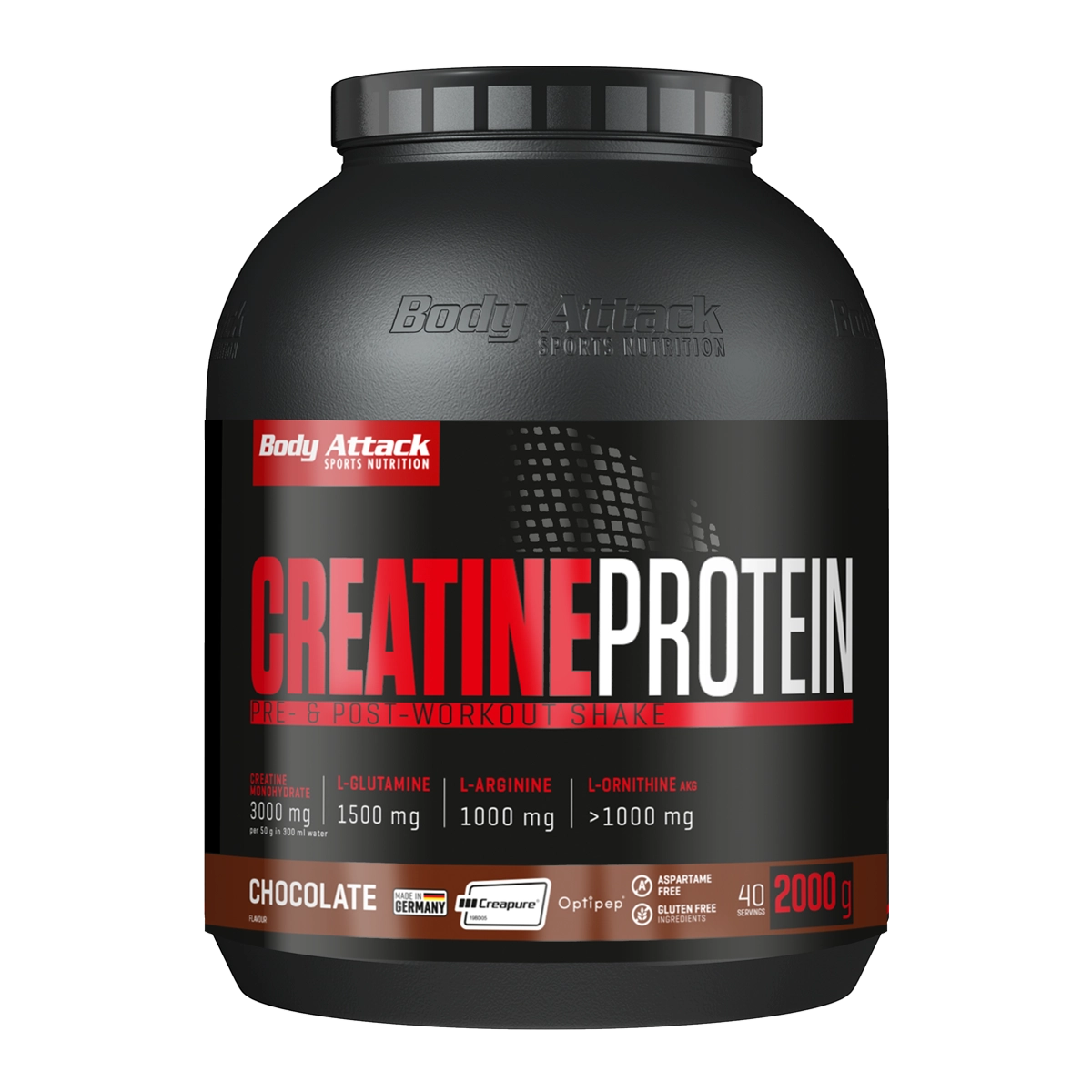 Eine Dose Creatine Protein