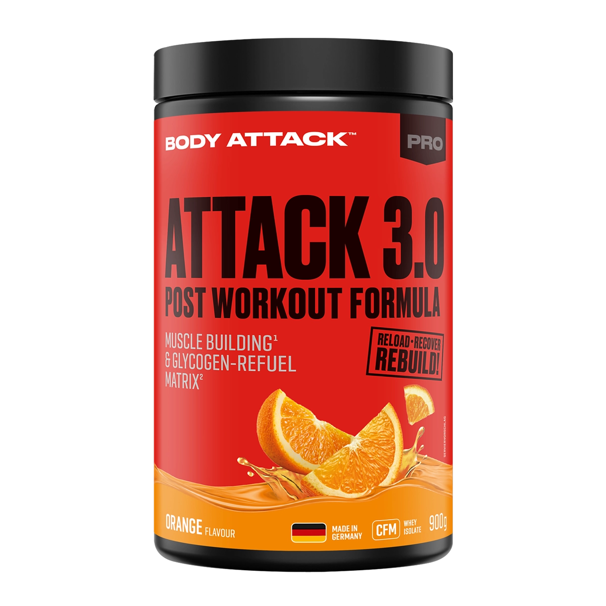 Eine Dose Attack 3.0 Post Workout Formula Orange