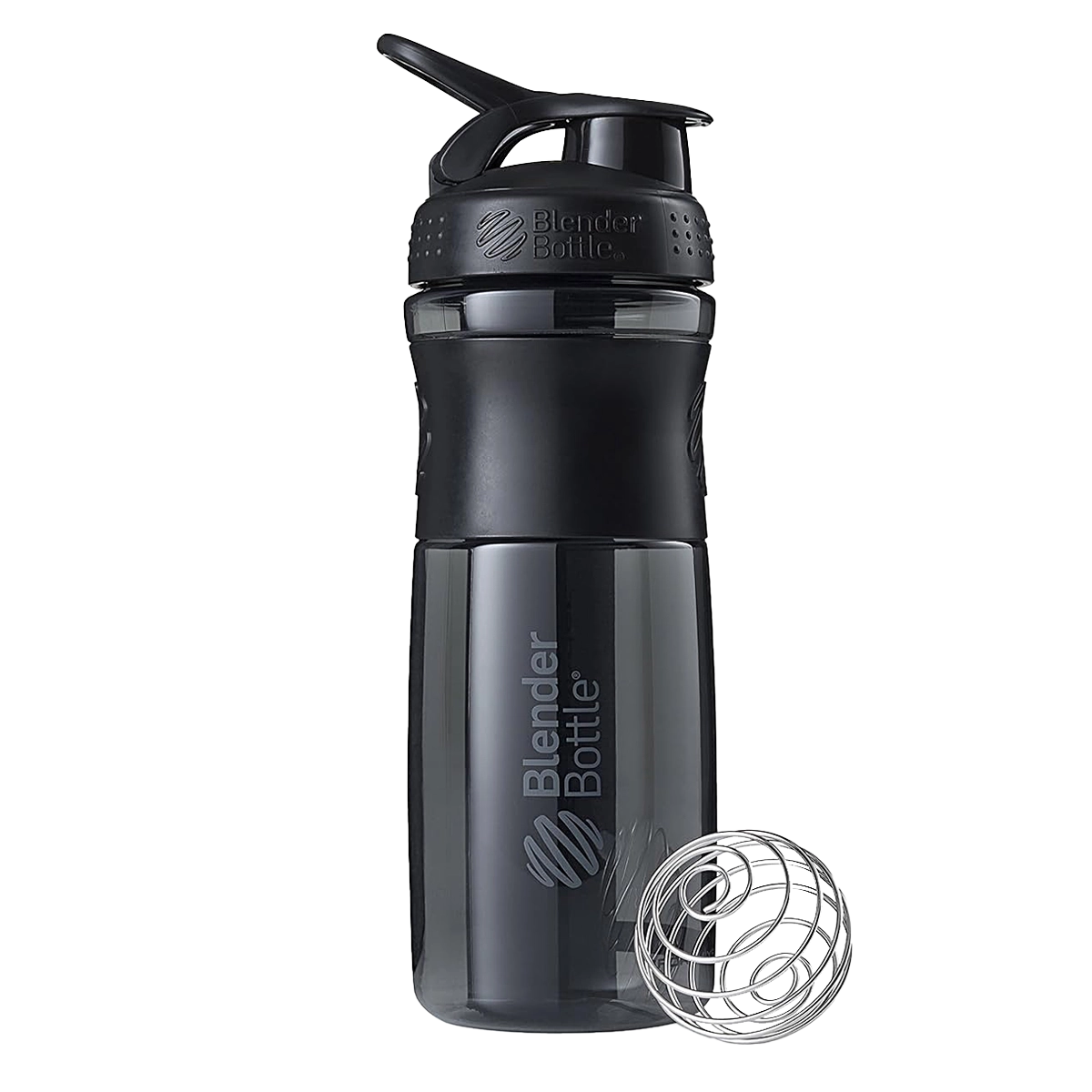 Eine Trinkflasche Blender Bottle Sportmixer Black