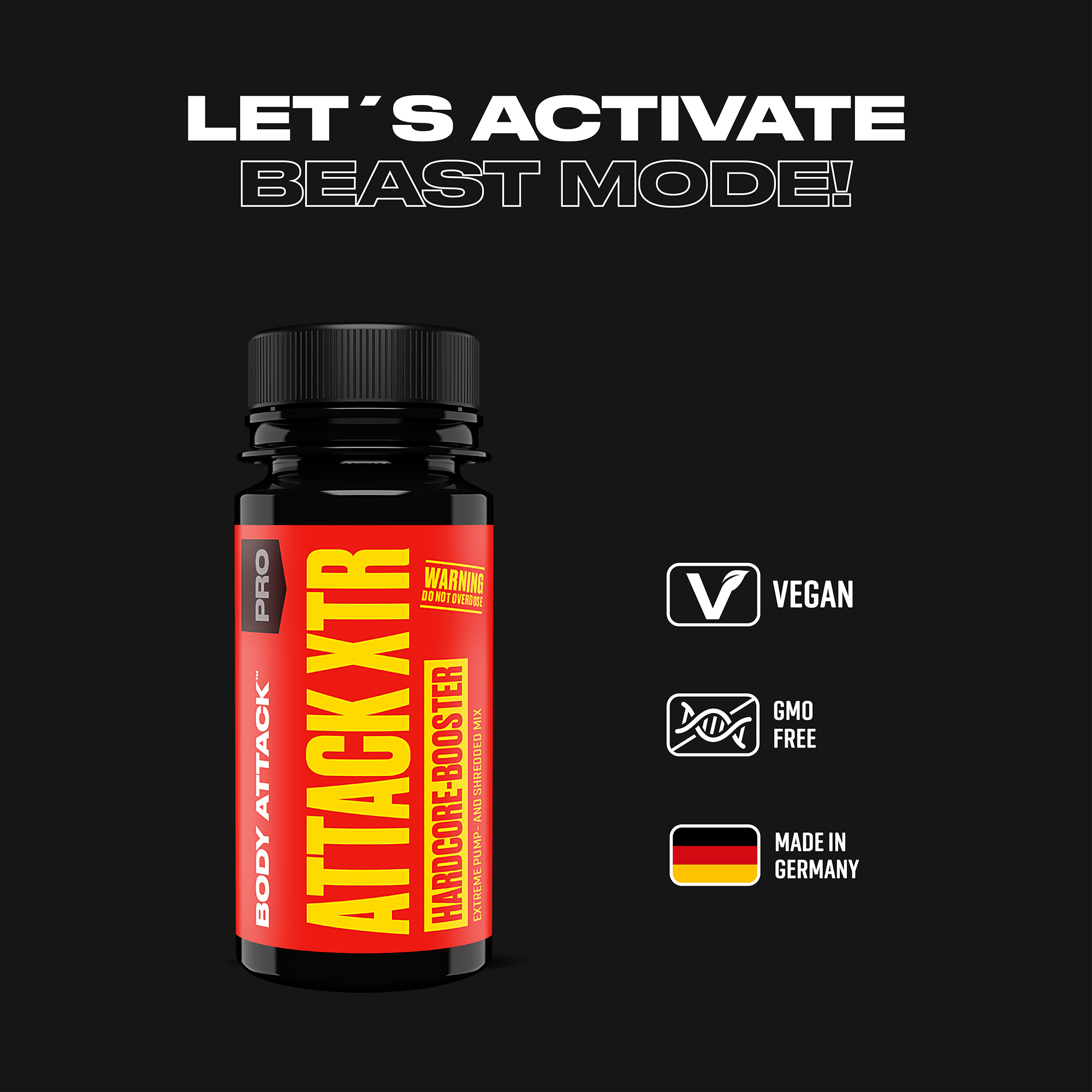 Attack Shot XTR Informationsbanner