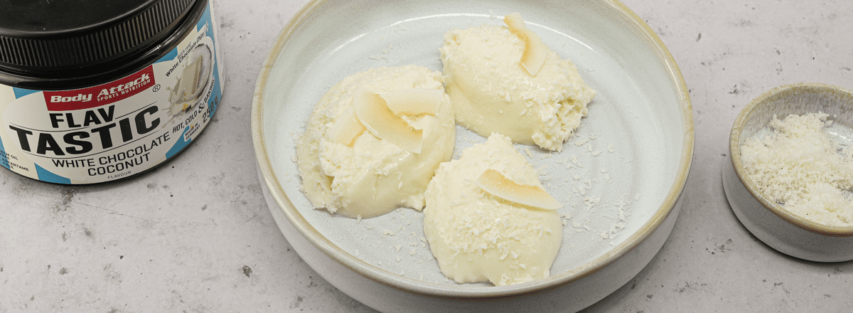 Flav Tastic White Choclate Coconut Eis