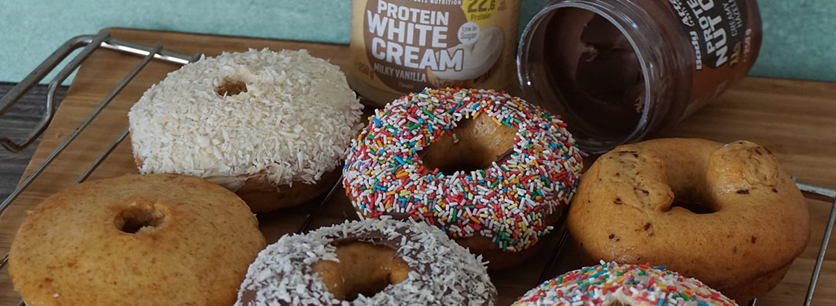 6 verschiedene Donats