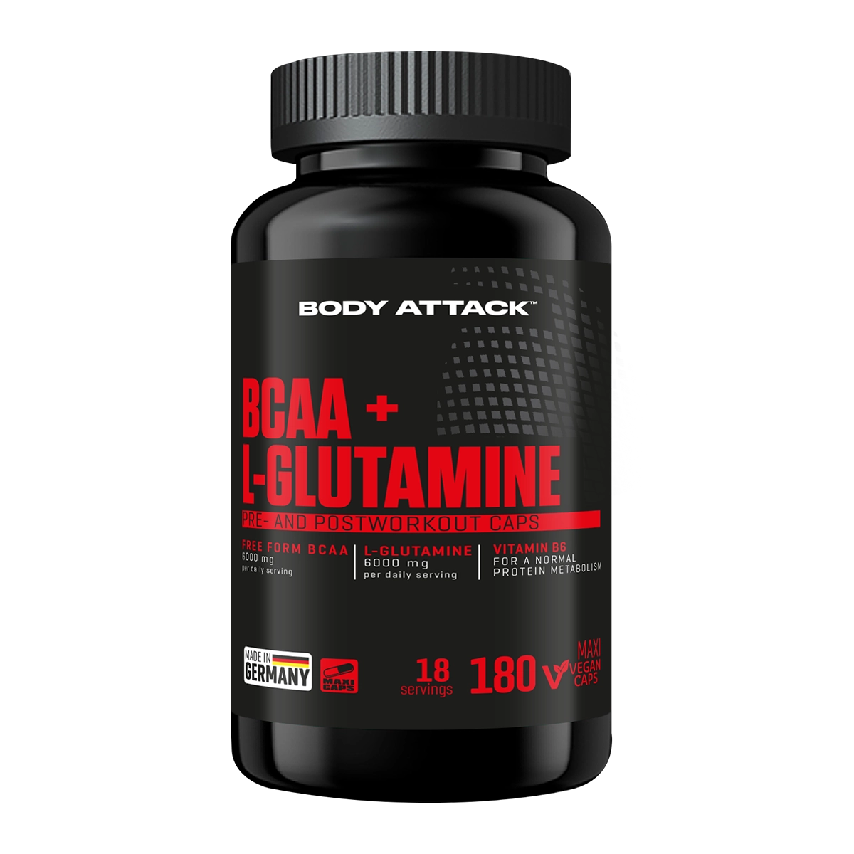 Eine Dose BCAA + Glutamine