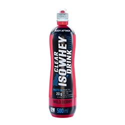Flasche Body Attack Clear Iso Whey Drink