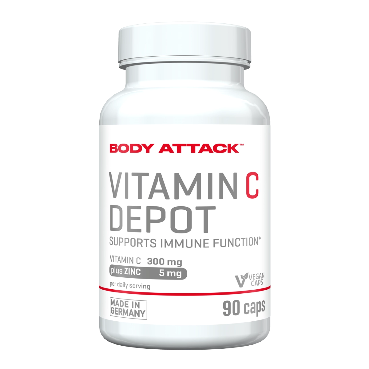 Eine Dose Vitamin C Depot 90 Caps