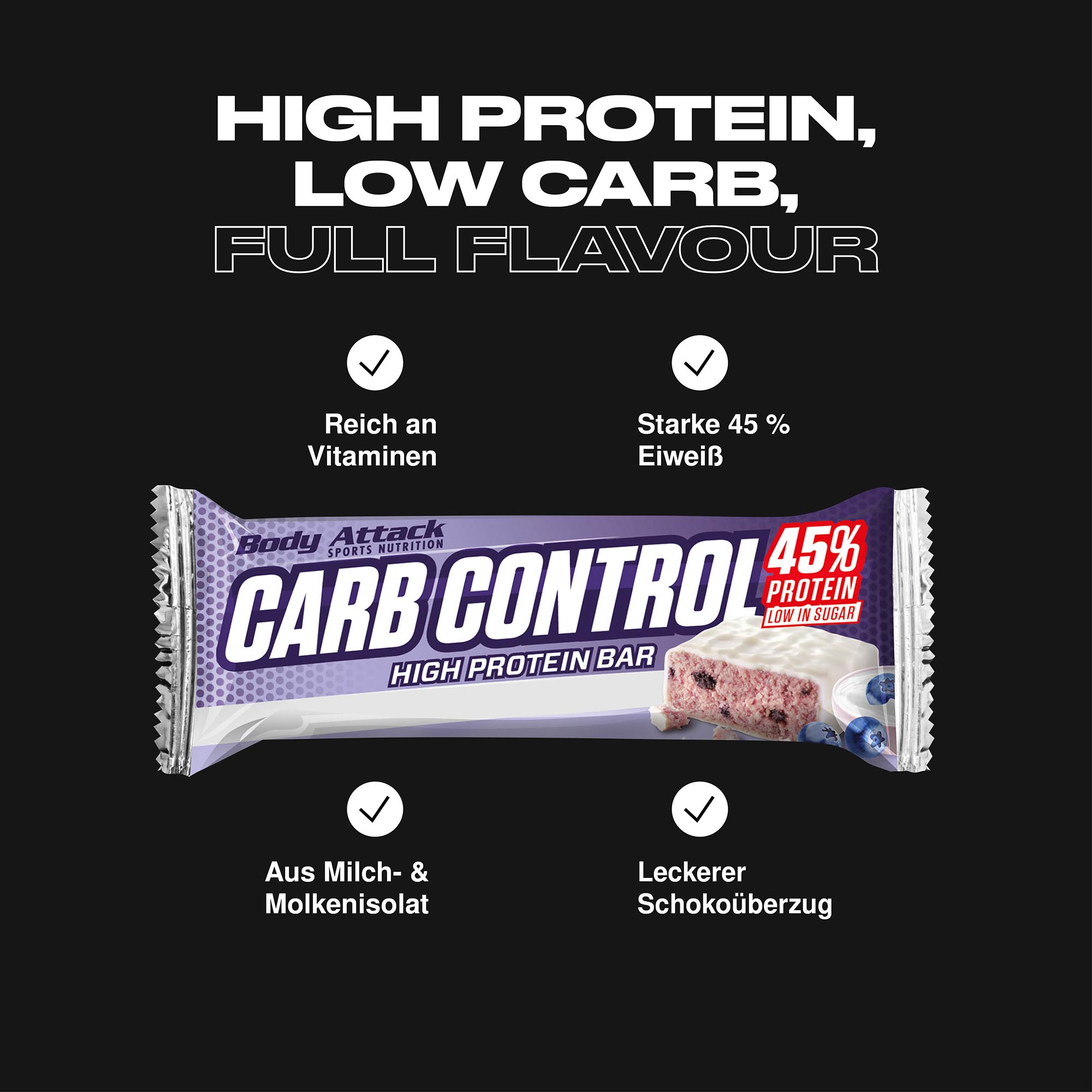 Carb Control Informationsbanner