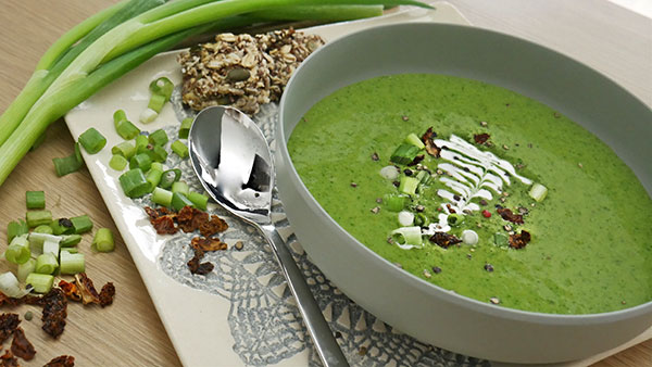 Lauchcreme Suppe