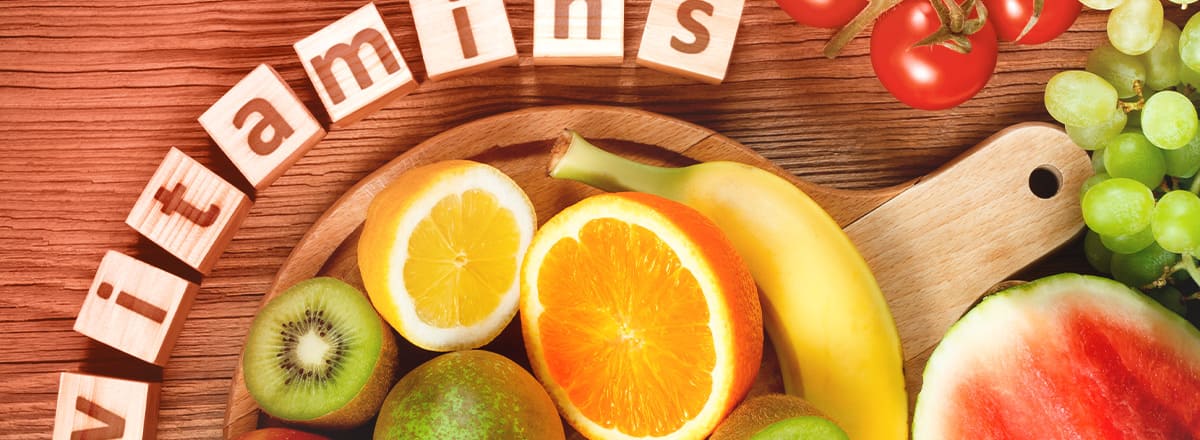 Verschiedene Vitamine