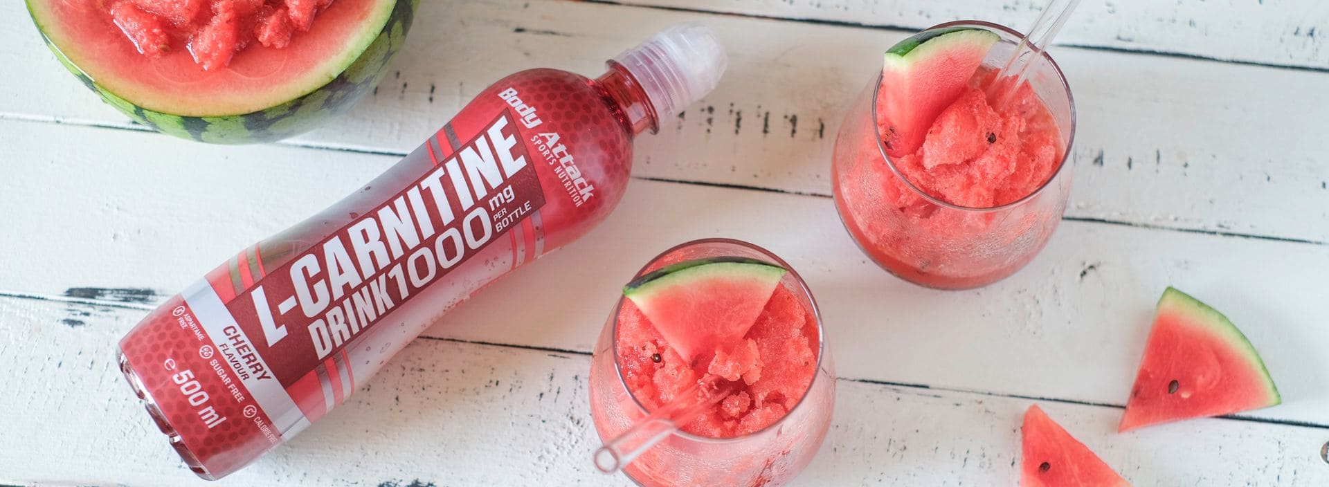 L-Carnitine Drink 1000 mit Wassermelone