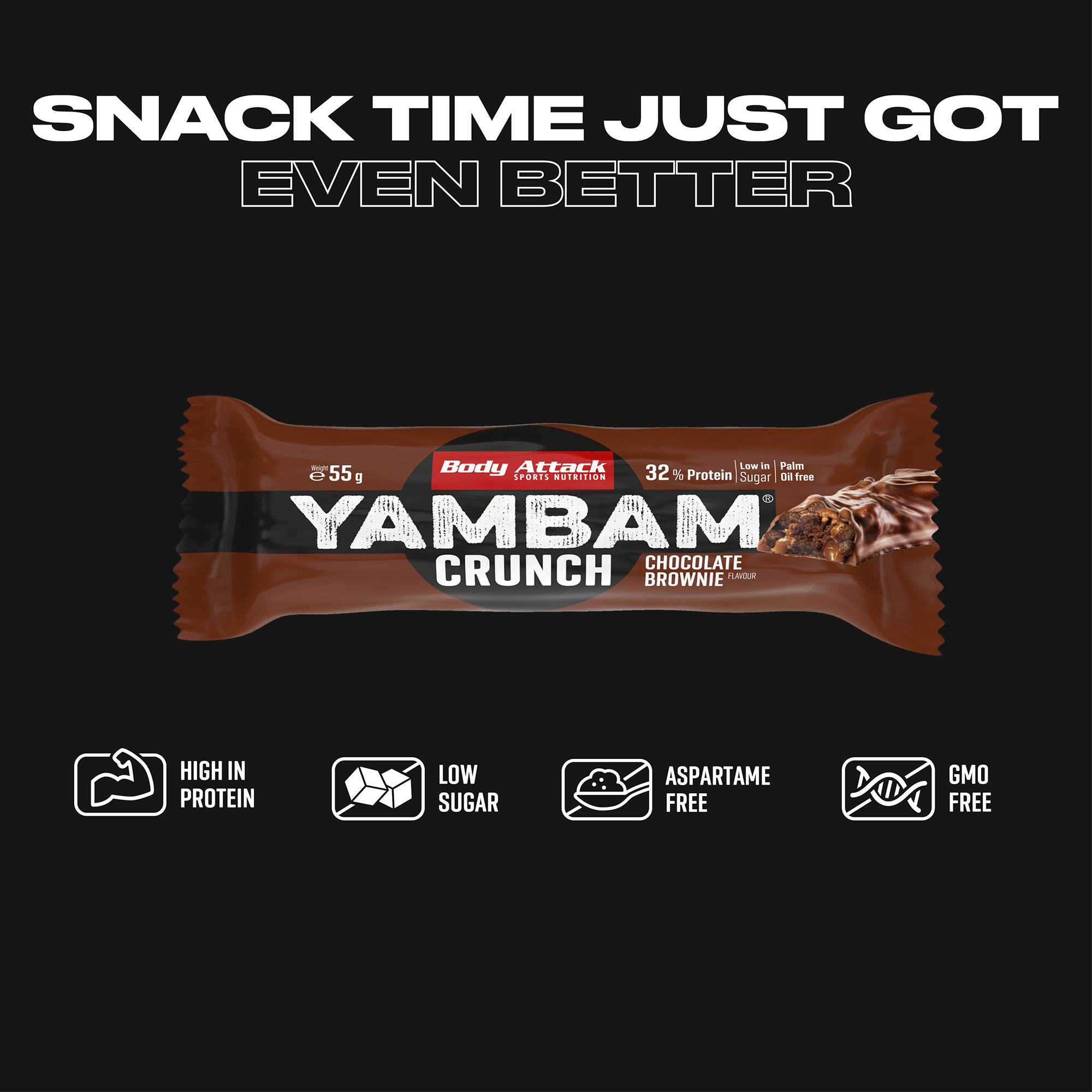 Yambam Crunch Informationsbanner