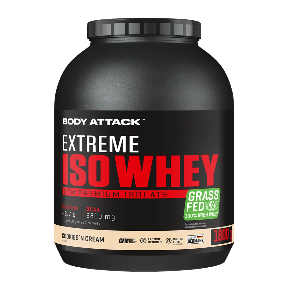Eine Packung Extreme Iso Whey