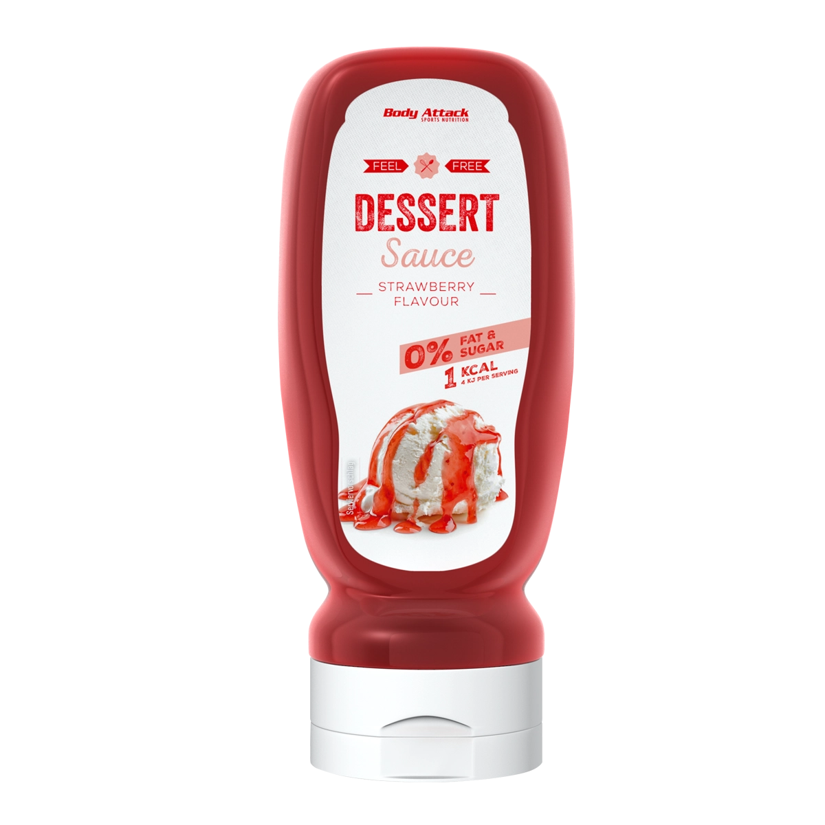 Eine Dessert Sauce Strawberry Flavor