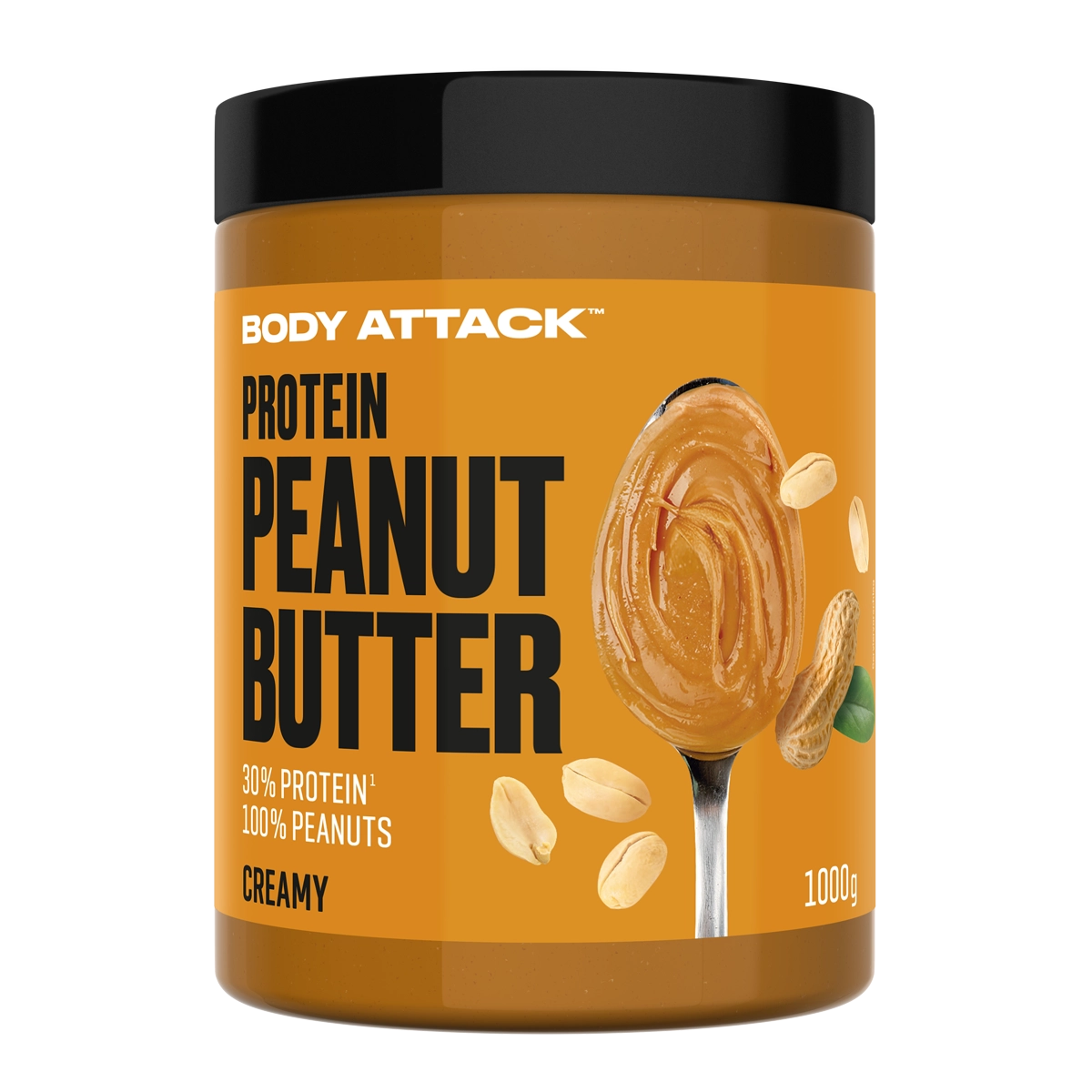 Eine Packung Protein Peanut Butter Creamy 1000g