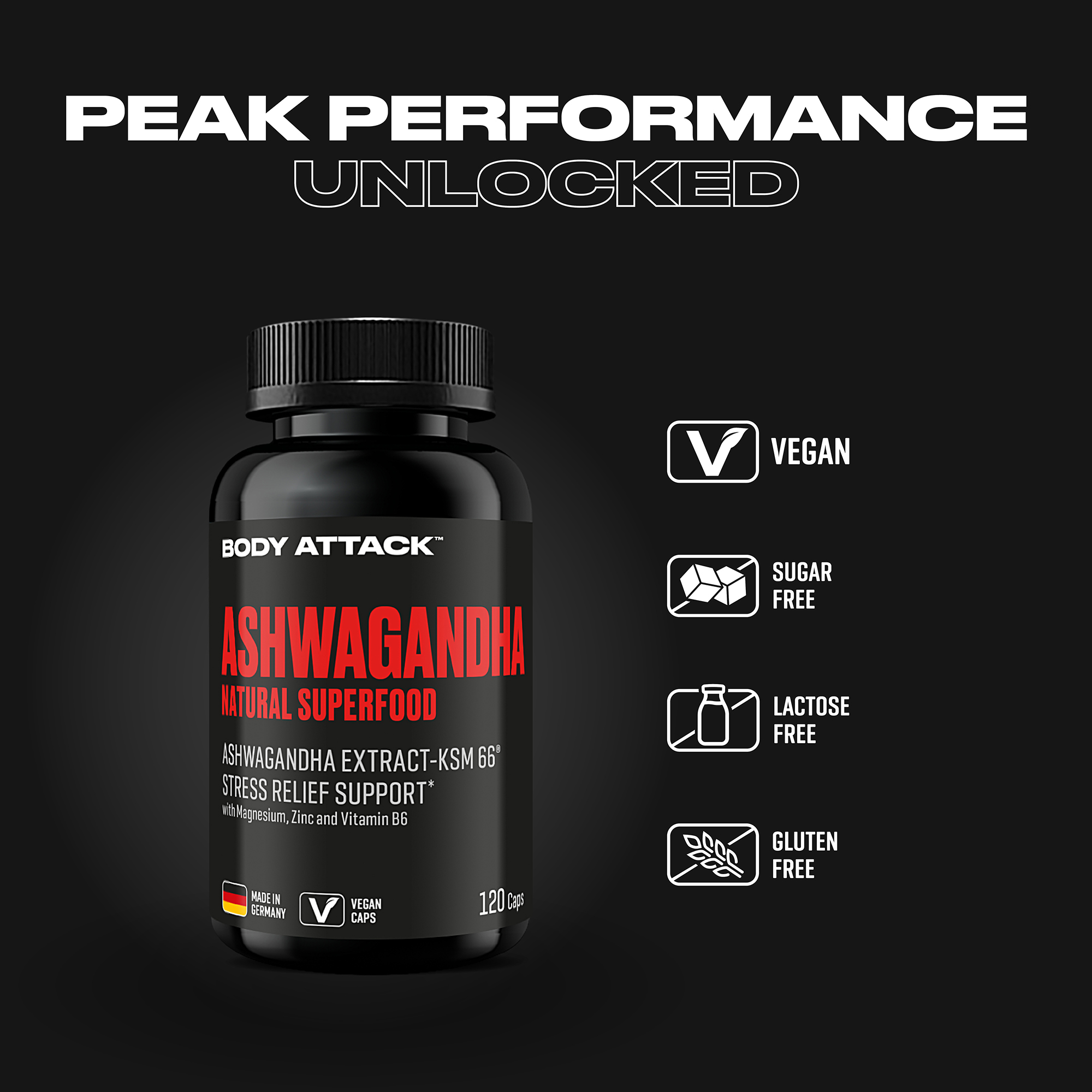 Ashwagandha Informationsbanner