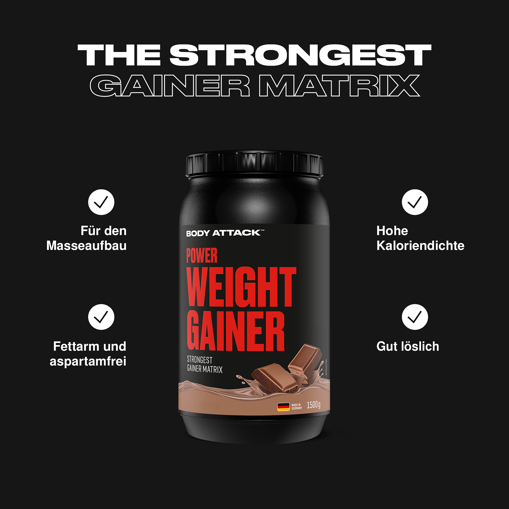 Power Weight Gainer Informationsbannerq