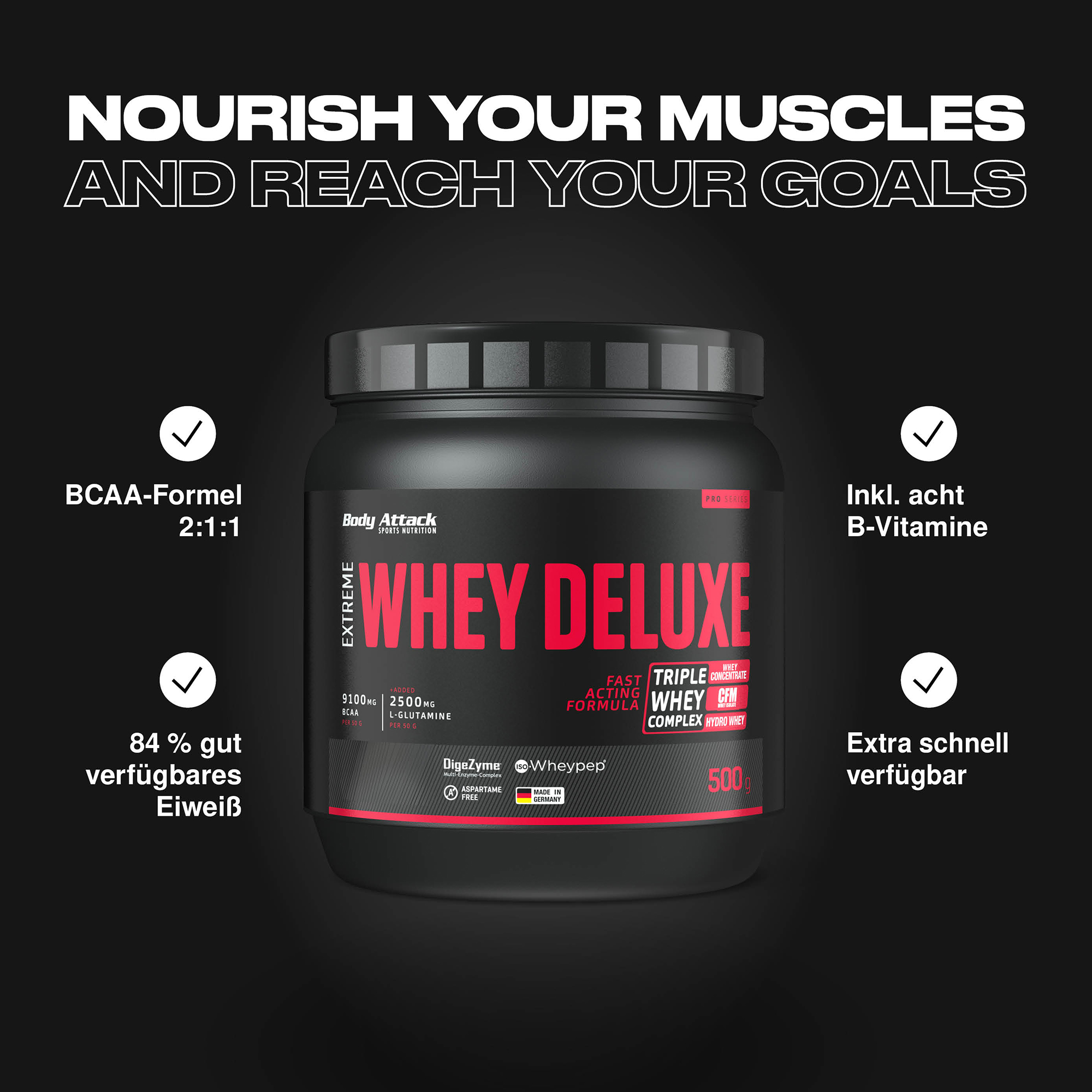 Extreme Whey Deluxe Banner