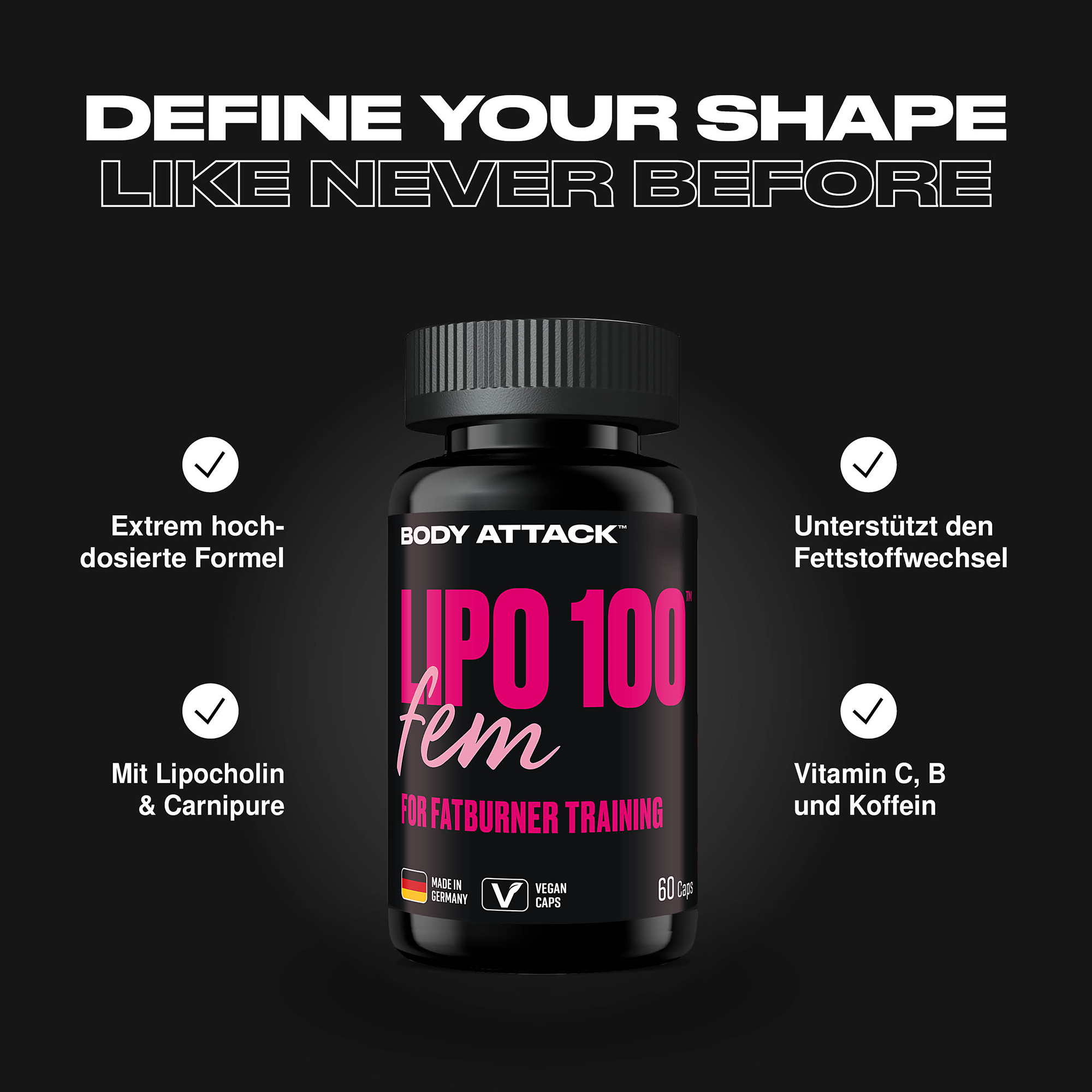 Lipo 100 Fem Informationsbanner