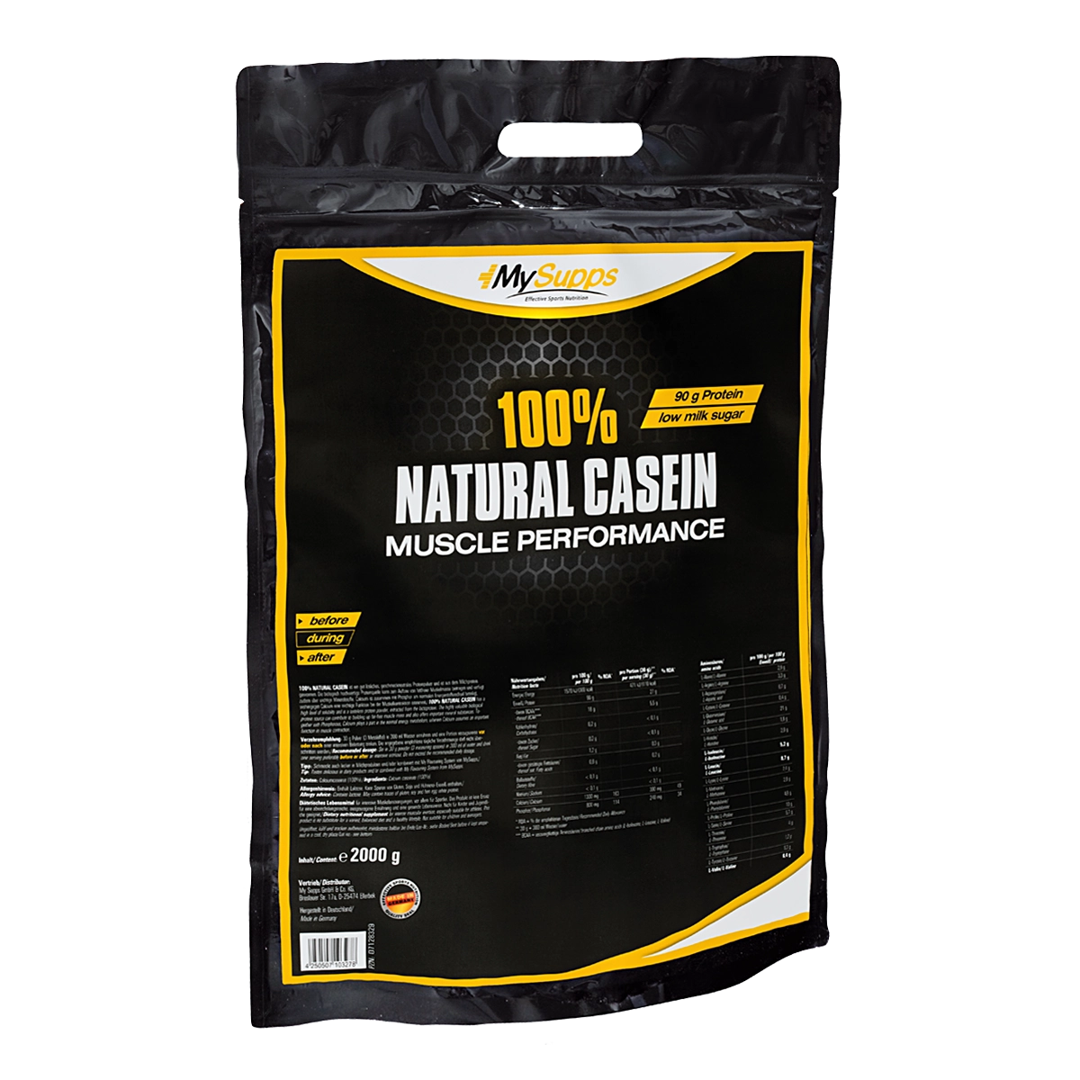 Eine Packung 100% Natural Casein