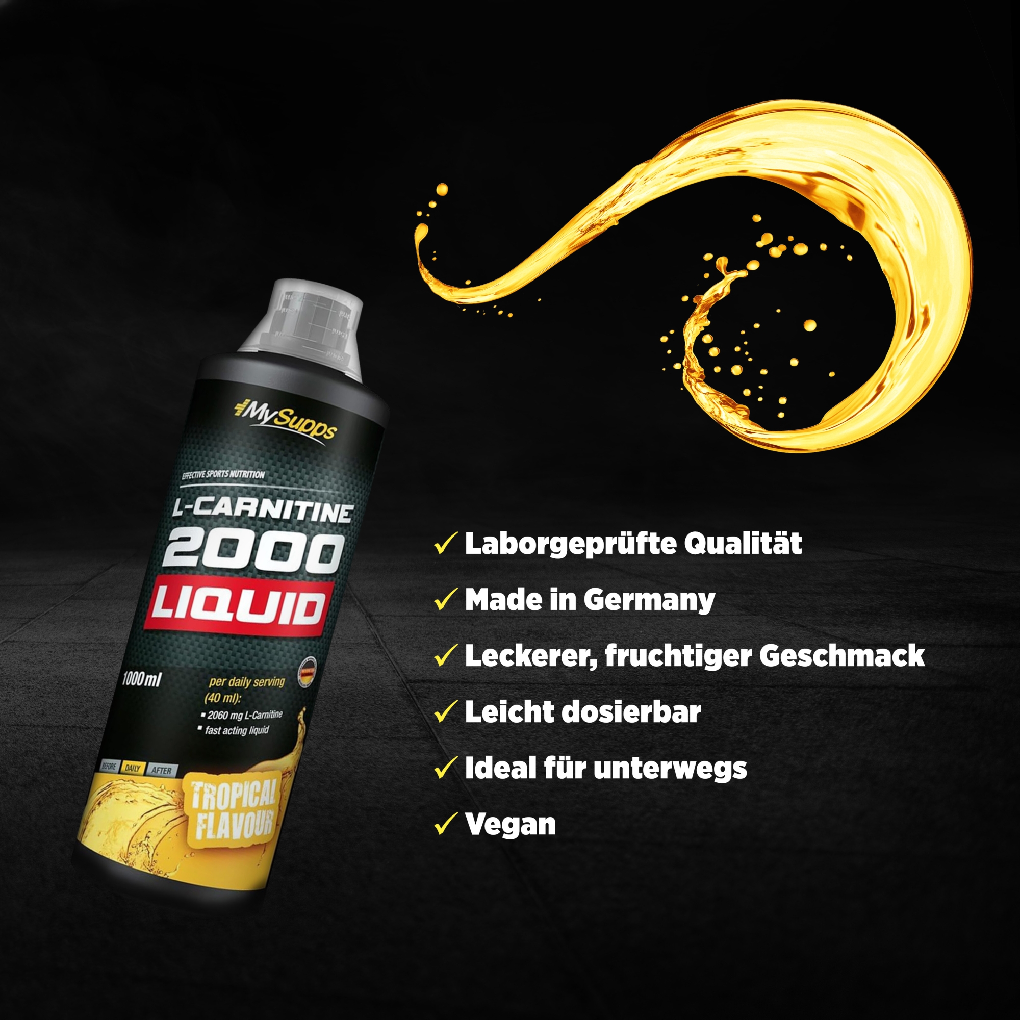 L-Carnitine 2000 Liquid Informationsbanner