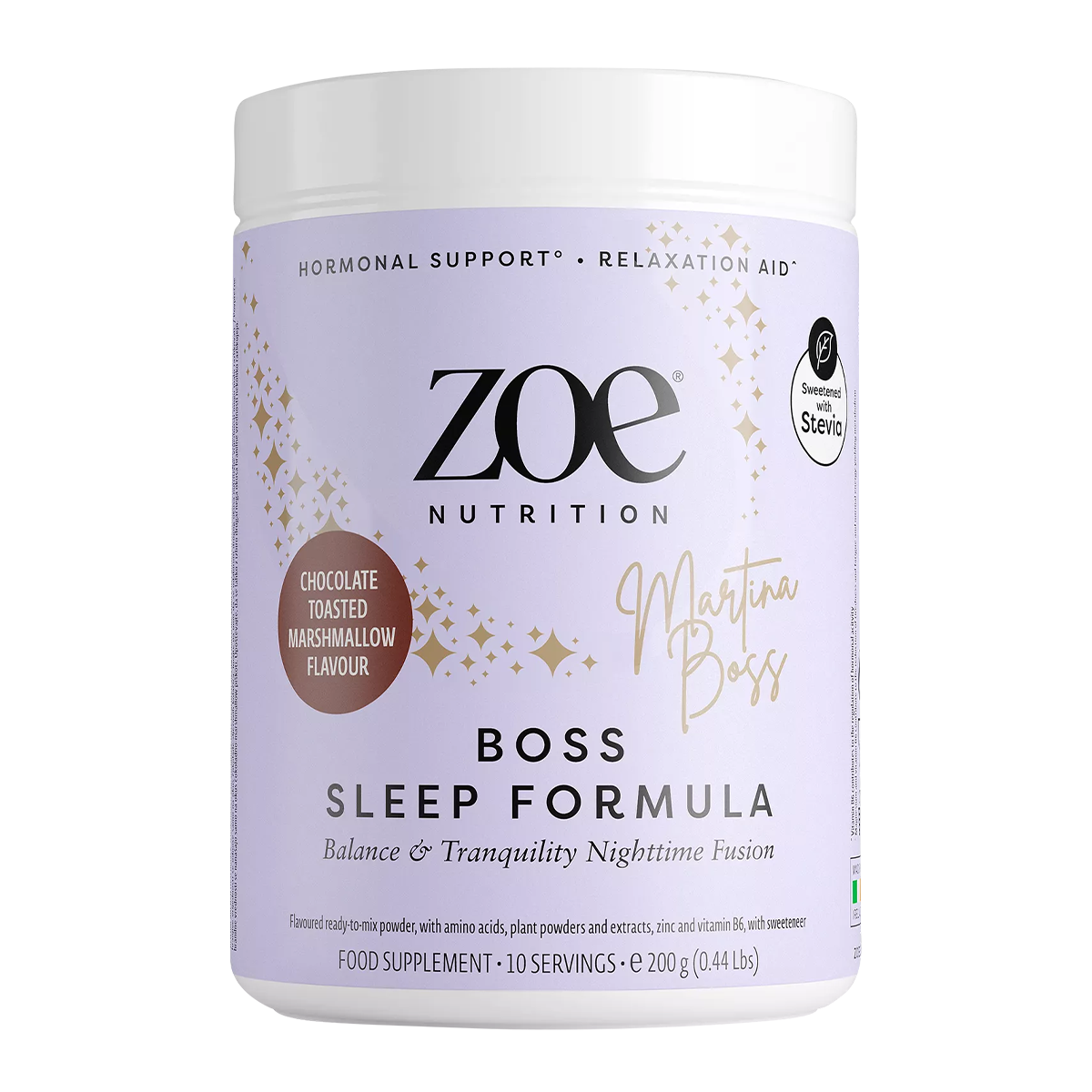 Eine Dose Zoe Nutrition Boss Sleep Formula