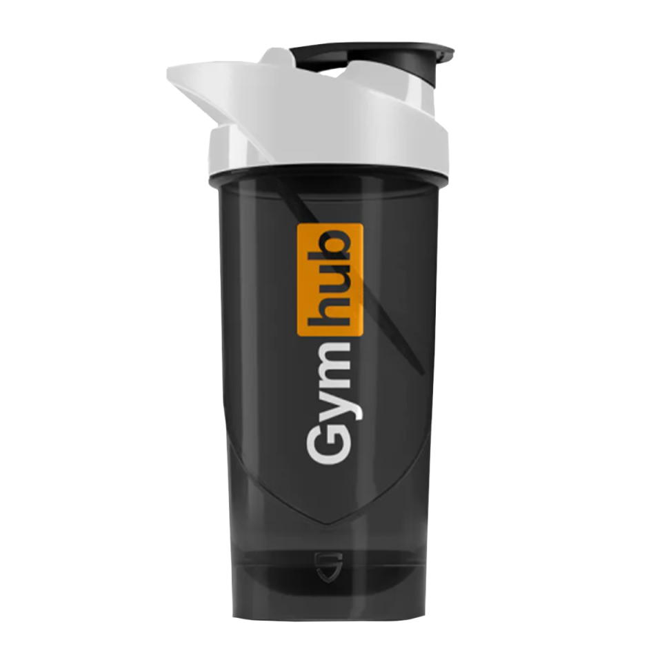 Ein schwarzer Shieldmixer Hero Pro Gymhub