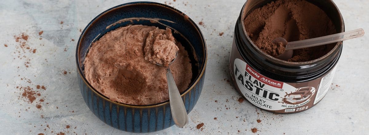 Joghurt mit Flav Tastic Schoko