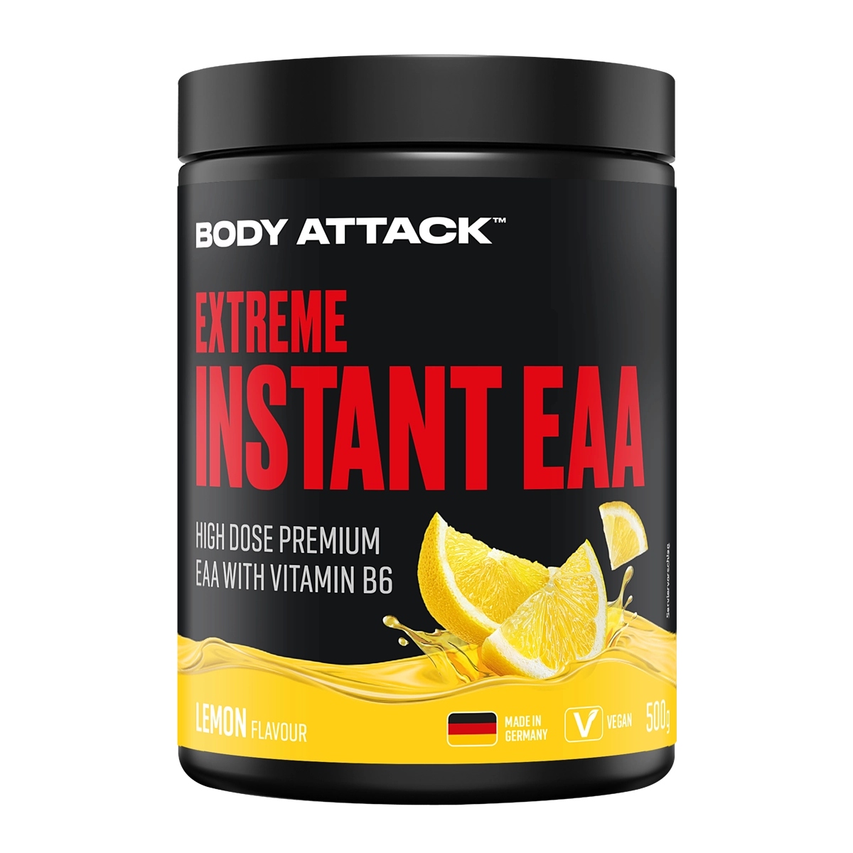 Eine Dose Extreme Instant EAA Lemon 500g