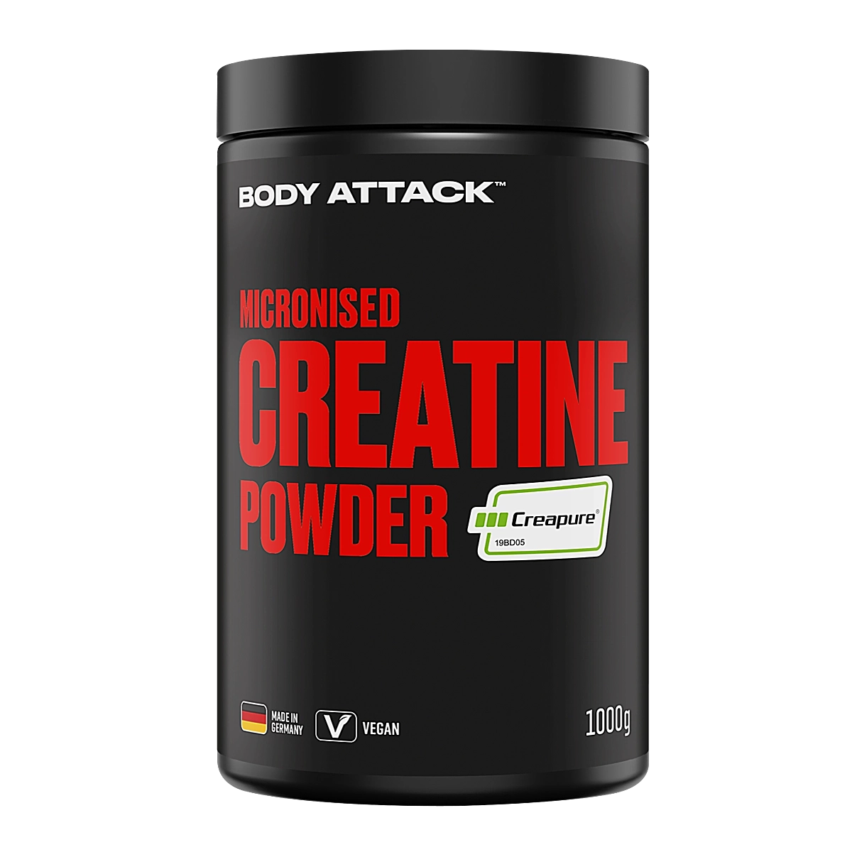 Eine Dose Micronised Creatine Powder