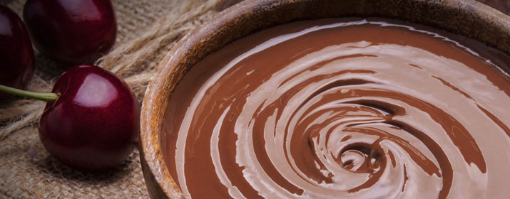 Schoko Kirsch Pudding