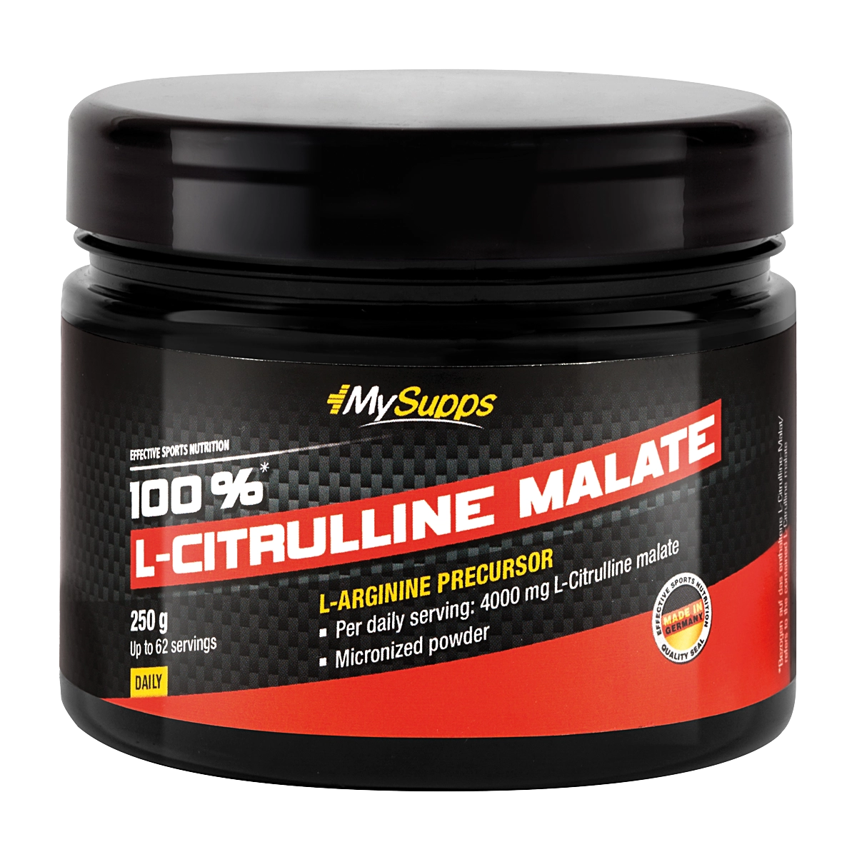 Eine Dose My Supps 100% L-Citrulline Malate